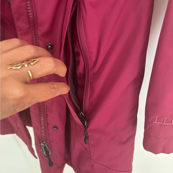 LL Bean winter warmer coat size S pink - Picture 8 of 10